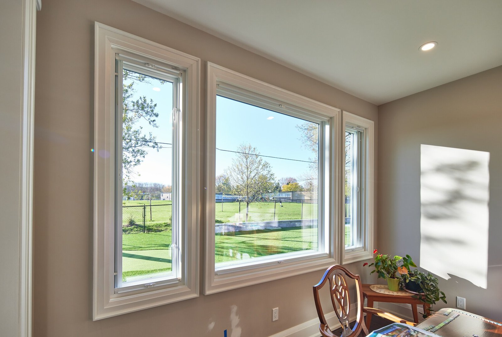 Energy-efficient window frame by Tri-Link