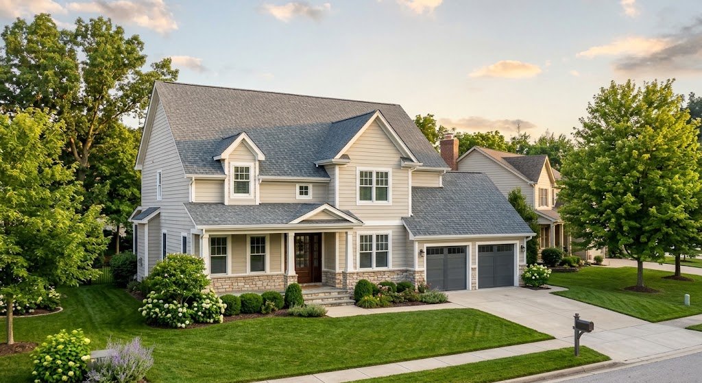 What-is-composition-roofing-shown-on-a-home-with-architectural-asphalt-shingles